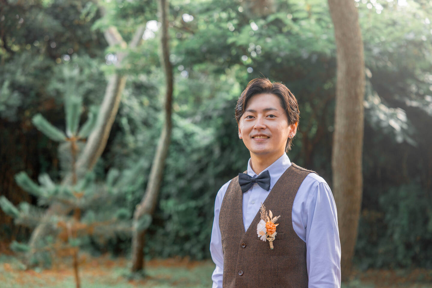 新郎 南 凱